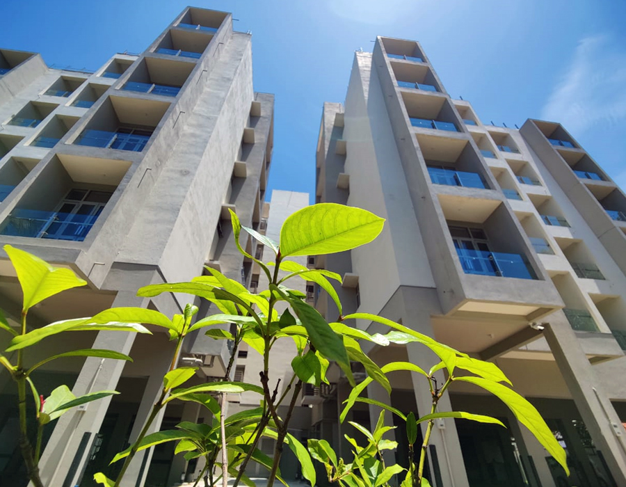 Construction of â€œNila Piyasaâ€ Official Quarters for Public Sector Staff in Colombo District